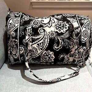 Vera Bradley Weekender Duffel in Midnight Paisley
